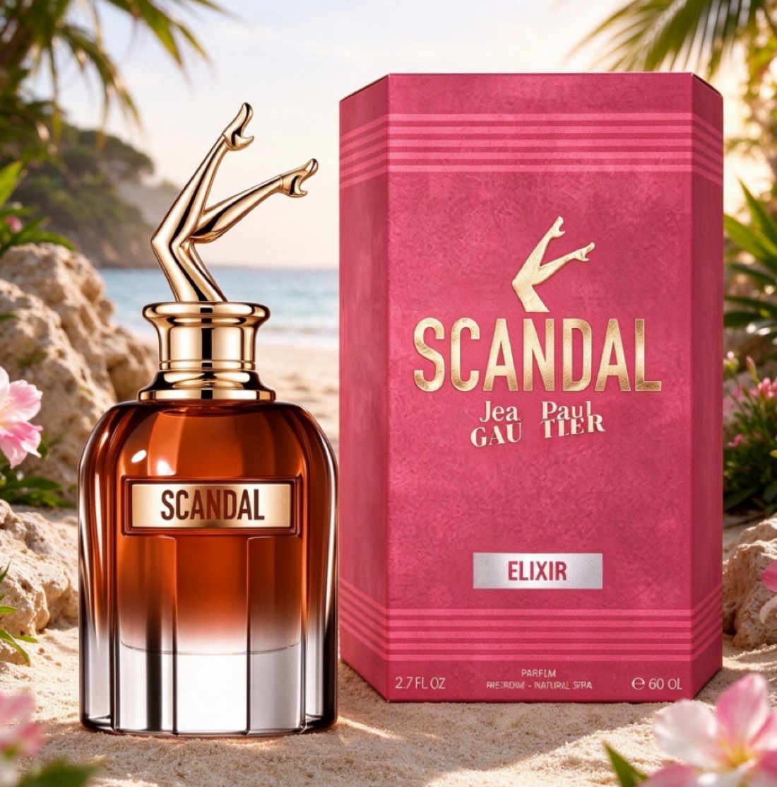 Perfume Fragrance Jean Paul Gaultier Le Male - Jea Paul Gaultier Scandal Elixir Women's