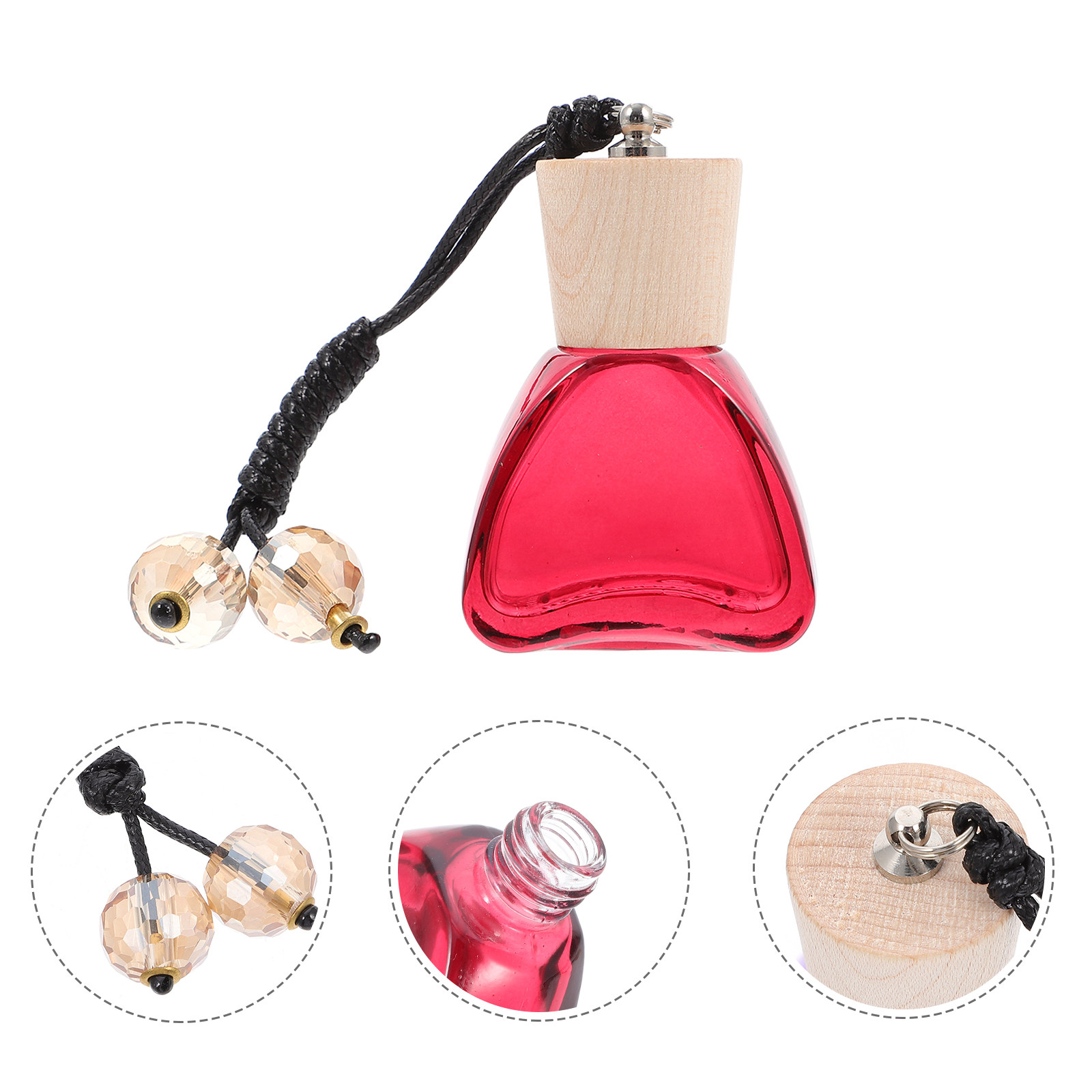 Perfume Fragrance Oil - 1Pcs Car Perfume Bottle Pendant Glass