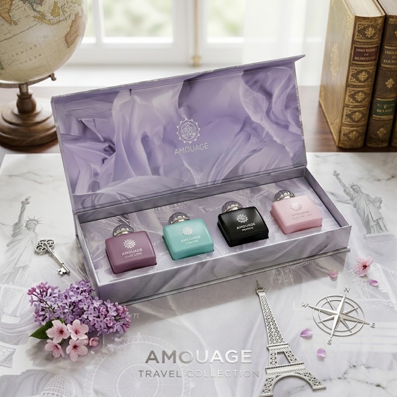 AMOUAGE Perfume Gift Set Unise - The Collection Perfume Fragrance 评论和价格