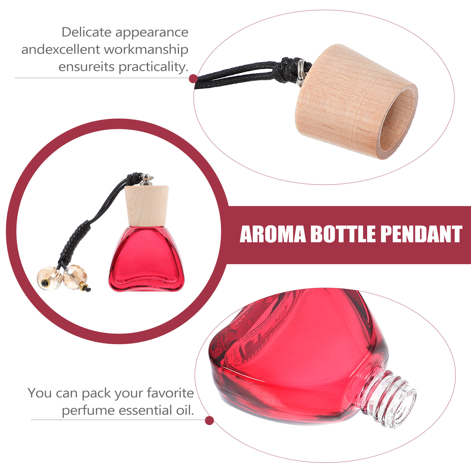 1Pcs Car Perfume Bottle Pendan - Perfume Fragrance Oil 评论和价格
