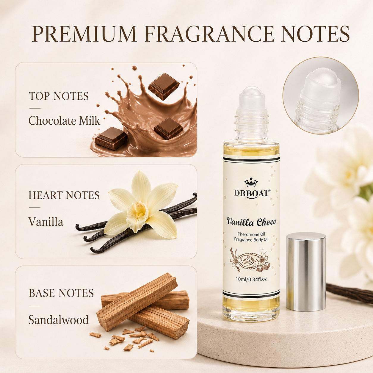 Women Vanilla Choco Sandalwood - Perfume Fragrance Oil 评论和价格