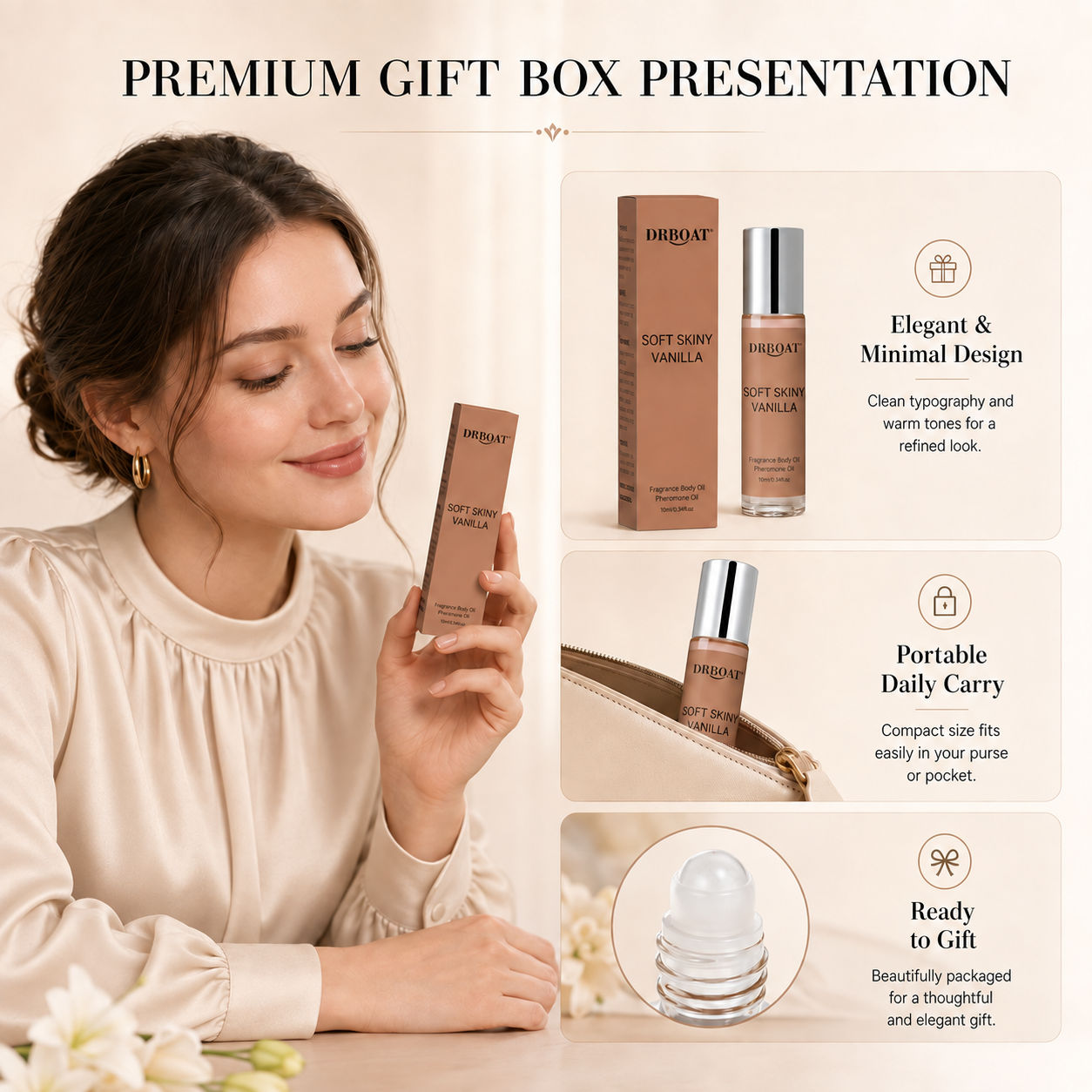 Women Roll On Fragrance Oil, S - Perfume Fragrance Oil 评论和价格