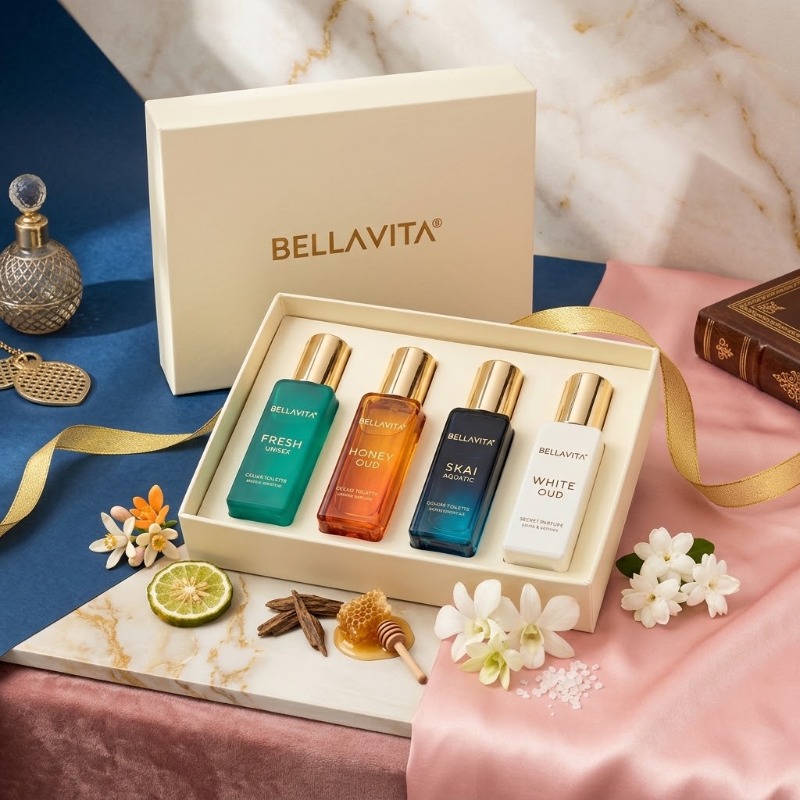20MLx4 Unisex Mini Perfume Set - The Collection Perfume Fragrance 评论和价格