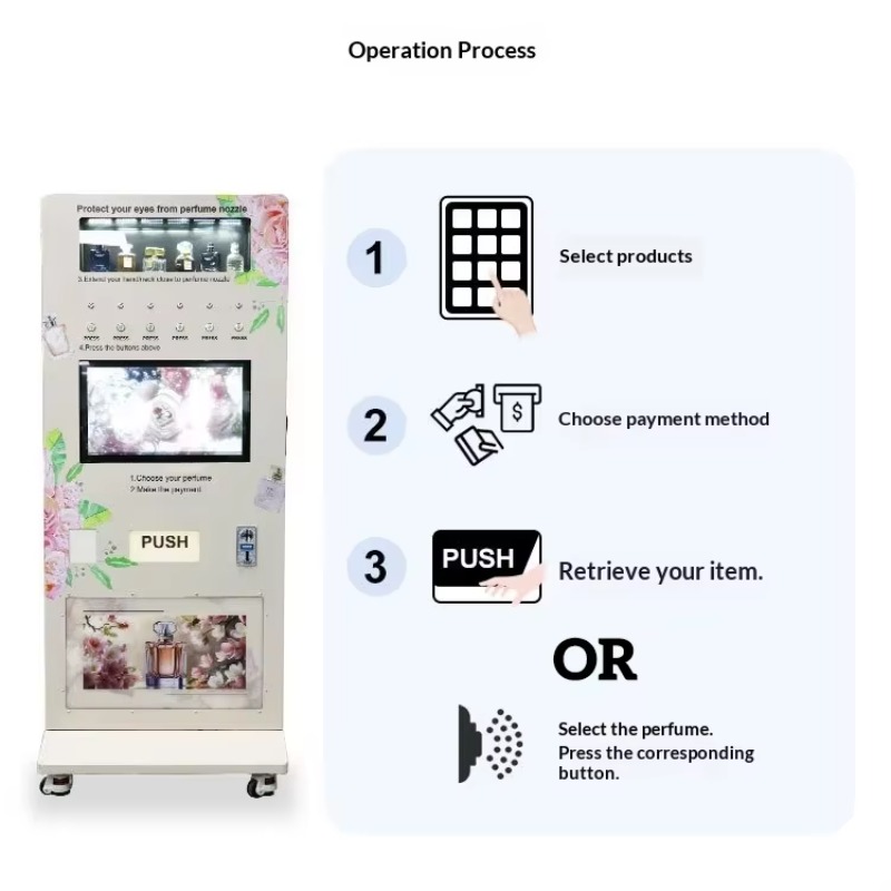 Automatic Perfume Vending Mach - Perfume Fragrance Sale 评论和价格