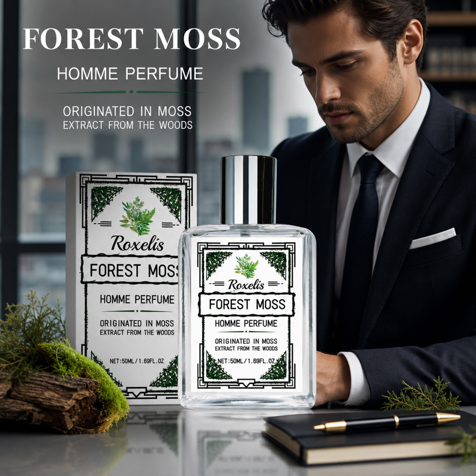 Forest and Whiskey Scent Perfu - Perfume Alcohol Fragrance 评论和价格